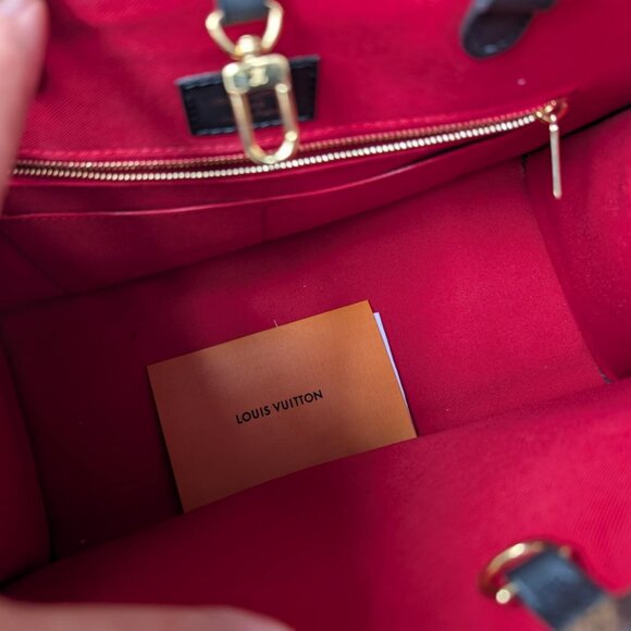 Preloved Brown/Cream OnTheGo MM Louis Vuitton - Picture 2 of 6